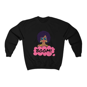 Women Pop Art Crew-neck Graphic Sweatshirt - Ur Easy Way Shop