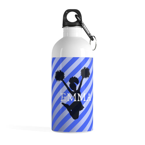 Girl Emma Custom Cheerleader Stainless Steel Water Bottle - Ur Easy Way Shop