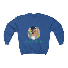 Load image into Gallery viewer, Latina Woman  Crew-neck Graphic Sweatshirt - Ur Easy Way Shop