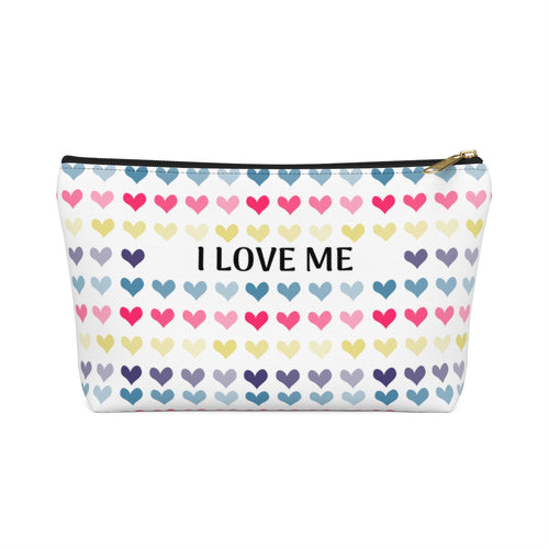 I love Me Accessory Pouch w T-bottom - Ur Easy Way Shop