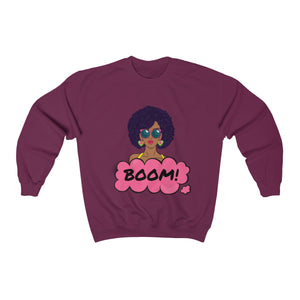 Women Pop Art Crew-neck Graphic Sweatshirt - Ur Easy Way Shop