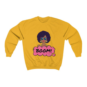 Women Pop Art Crew-neck Graphic Sweatshirt - Ur Easy Way Shop