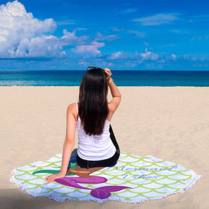 Mermaid Beach Towel Round - Ur Easy Way Shop