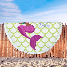 Load image into Gallery viewer, Mermaid Beach Towel Round - Ur Easy Way Shop