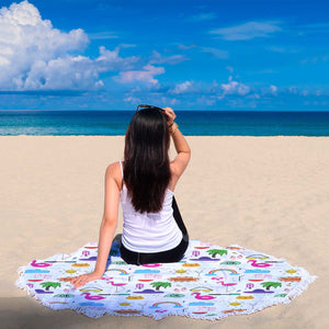 Summer Beach Towel Round - Ur Easy Way Shop