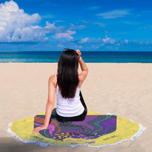 Load image into Gallery viewer, Enjoy Nature Beach Towel Round - Ur Easy Way Shop