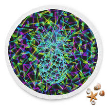 Load image into Gallery viewer, Multicolored Pineapple Beach Towel Round - Ur Easy Way Shop