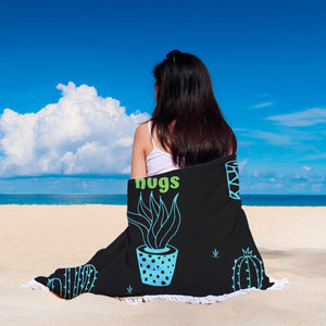 Cactus Beach Towel Round - Ur Easy Way Shop