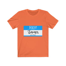 Load image into Gallery viewer, Custom Name Tag Men Funny Graphic Tee - Ur Easy Way Shop