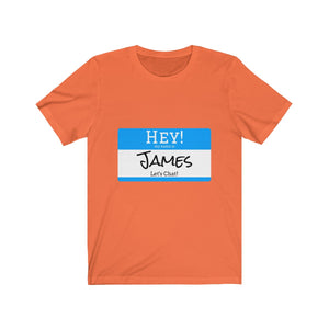 Custom Name Tag Men Funny Graphic Tee - Ur Easy Way Shop