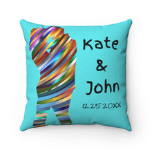 Load image into Gallery viewer, Couple Gifts Custom Married Square Pillow - Ur Easy Way Shop