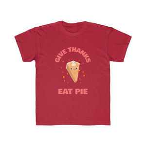 Thanksgiving Pie Girl Short Sleeve T-Shirt - Ur Easy Way Shop