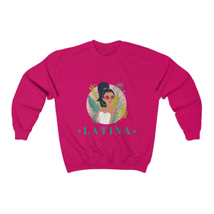 Latina Woman  Crew-neck Graphic Sweatshirt - Ur Easy Way Shop