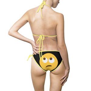 Emoji Women's Bikini Swimsuit/Two Piece Swimsuit - Ur Easy Way Shop