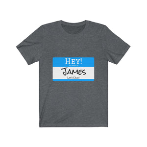 Custom Name Tag Men Funny Graphic Tee - Ur Easy Way Shop