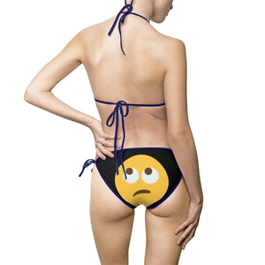 Emoji Women's Bikini Swimsuit/Two Piece Swimsuit - Ur Easy Way Shop