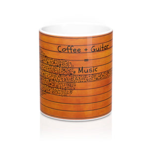 Music Guitar Coffee Mug 11oz - Ur Easy Way Shop