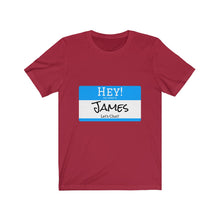 Load image into Gallery viewer, Custom Name Tag Men Funny Graphic Tee - Ur Easy Way Shop