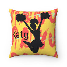 Load image into Gallery viewer, Custom Cheerleader Square Pillow - Ur Easy Way Shop