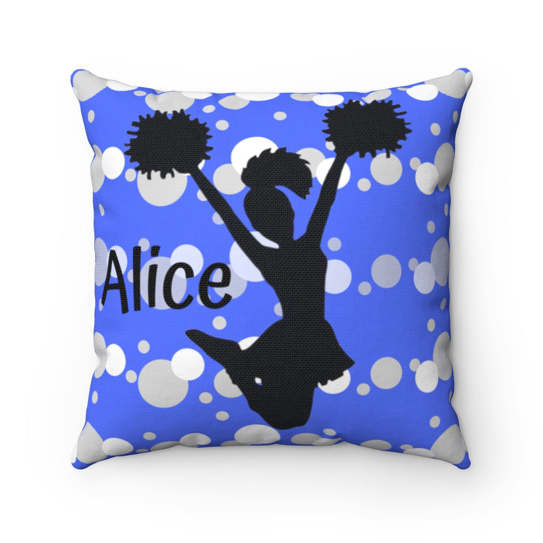 Custom Cheerleader Square Throw Pillow - Ur Easy Way Shop