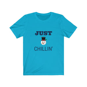 Snow Man Christmas Short Sleeve T-Shirt - Ur Easy Way Shop