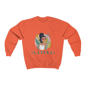 Latina Woman  Crew-neck Graphic Sweatshirt - Ur Easy Way Shop
