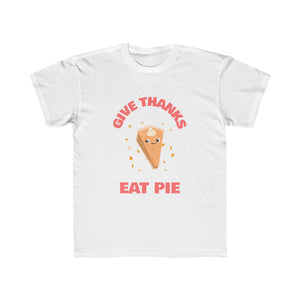 Thanksgiving Pie Girl Short Sleeve T-Shirt - Ur Easy Way Shop