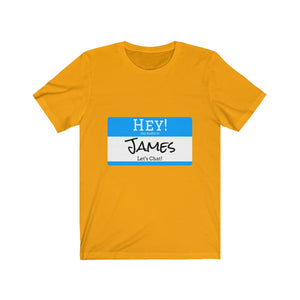 Custom Name Tag Men Funny Graphic Tee - Ur Easy Way Shop