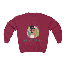 Load image into Gallery viewer, Latina Woman  Crew-neck Graphic Sweatshirt - Ur Easy Way Shop