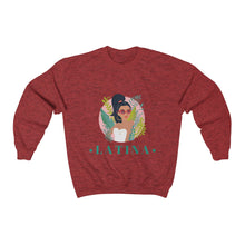 Load image into Gallery viewer, Latina Woman  Crew-neck Graphic Sweatshirt - Ur Easy Way Shop