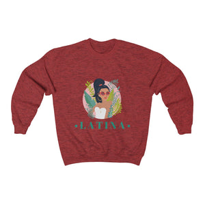 Latina Woman  Crew-neck Graphic Sweatshirt - Ur Easy Way Shop