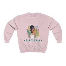 Load image into Gallery viewer, Latina Woman  Crew-neck Graphic Sweatshirt - Ur Easy Way Shop