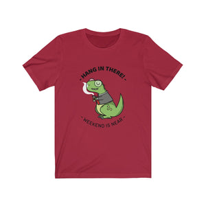 Dinosaur Work Office Men Funny Graphic Tee - Ur Easy Way Shop