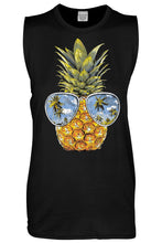 Load image into Gallery viewer, Pineapple with Sunglasses Tank Top - Ur Easy Way Shop