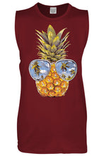 Load image into Gallery viewer, Pineapple with Sunglasses Tank Top - Ur Easy Way Shop