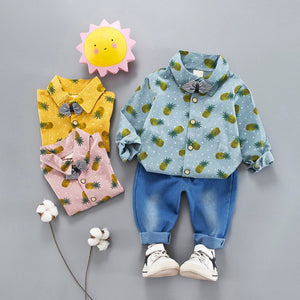 Boy Pineapple Print Set - Ur Easy Way Shop