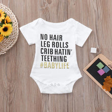 Load image into Gallery viewer, Fashion Letter Print Baby Bodysuit - Ur Easy Way Shop