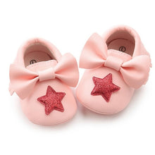 Load image into Gallery viewer, Lovely Baby Girl Shiny Sequins Bow-knot Star Shoes - Ur Easy Way Shop