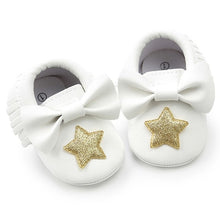 Load image into Gallery viewer, Lovely Baby Girl Shiny Sequins Bow-knot Star Shoes - Ur Easy Way Shop