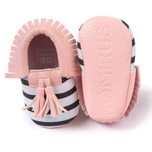Load image into Gallery viewer, Baby Pink Striped Slip On Shoes - Ur Easy Way Shop