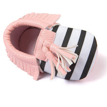Load image into Gallery viewer, Baby Pink Striped Slip On Shoes - Ur Easy Way Shop