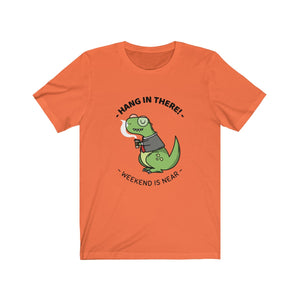 Dinosaur Work Office Men Funny Graphic Tee - Ur Easy Way Shop