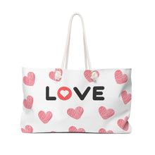 Load image into Gallery viewer, Love Weekender Bag - Ur Easy Way Shop