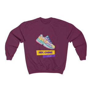 Sneaker Women Crew-neck Graphic Sweatshirt - Ur Easy Way Shop