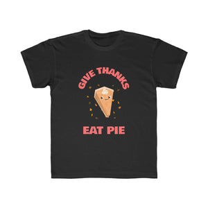 Thanksgiving Pie Girl Short Sleeve T-Shirt - Ur Easy Way Shop