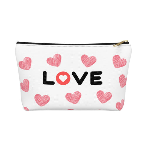 Love Accessory Pouch w T-bottom - Ur Easy Way Shop