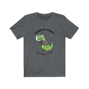 Dinosaur Work Office Men Funny Graphic Tee - Ur Easy Way Shop