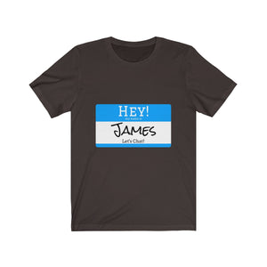 Custom Name Tag Men Funny Graphic Tee - Ur Easy Way Shop