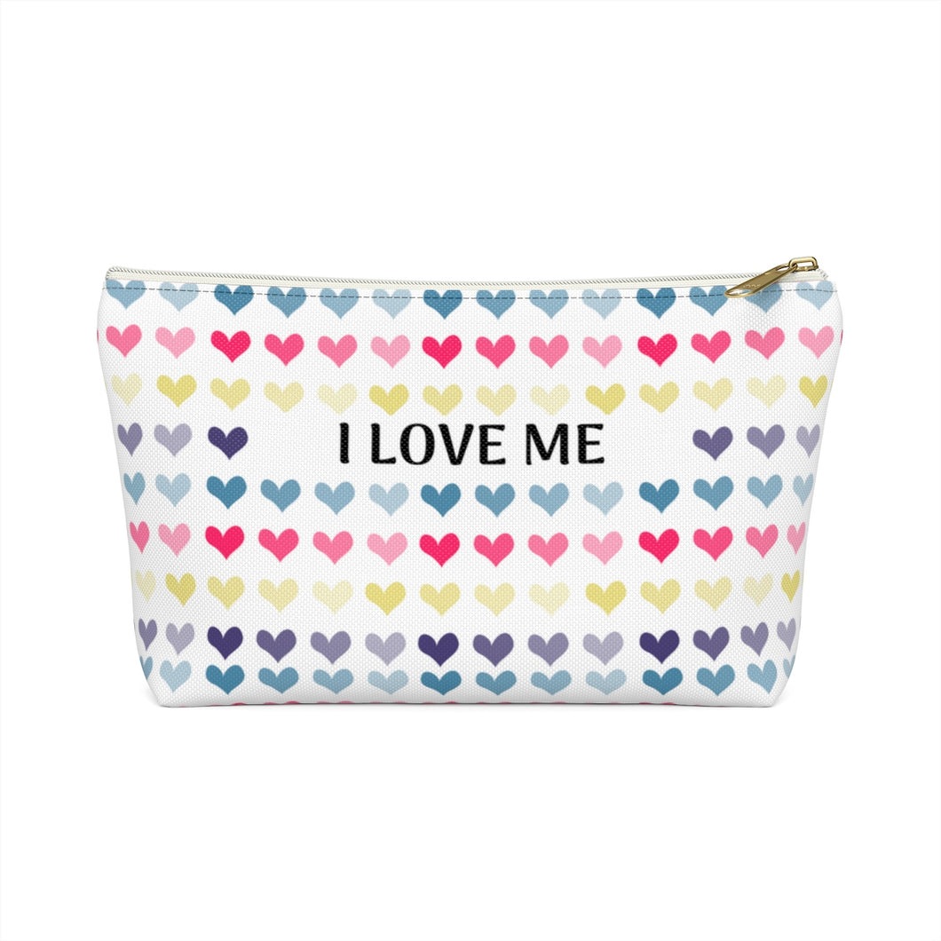 I love Me Accessory Pouch w T-bottom - Ur Easy Way Shop