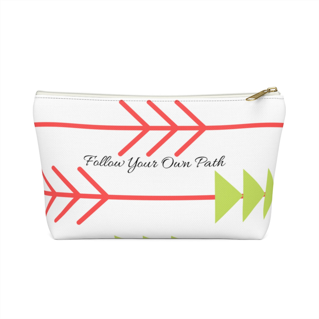 Follow Your Own Path Accessory Pouch w T-bottom - Ur Easy Way Shop